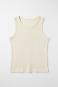 90s Rib Tank Cream