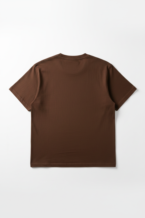 Chocolate Crew Neck Back