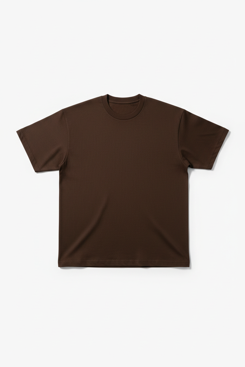 Chocolate Crew Neck Front