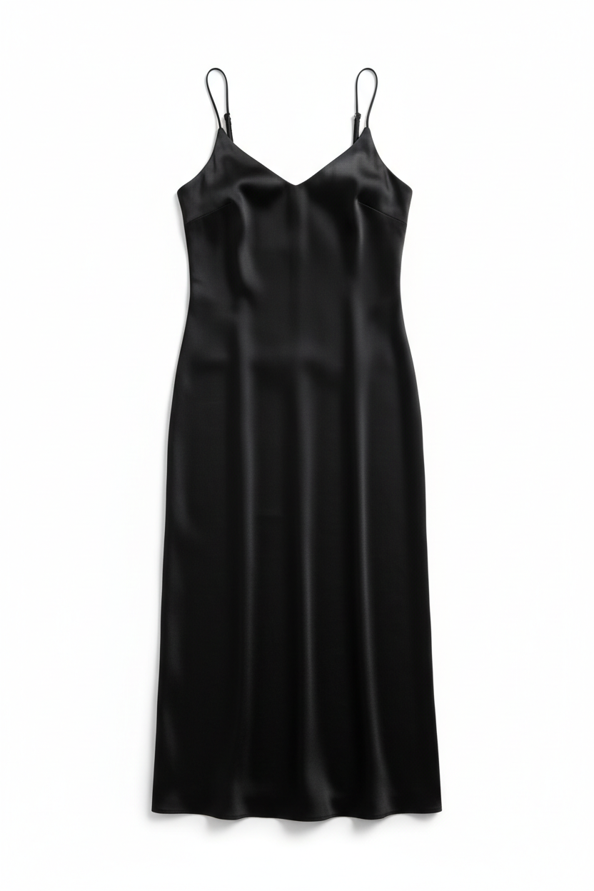Column Slip Dress