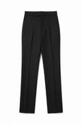 The Carolyn Tailored Trouser — Black
