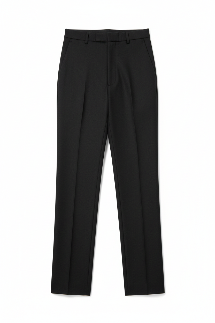 The Carolyn Tailored Trouser — Black