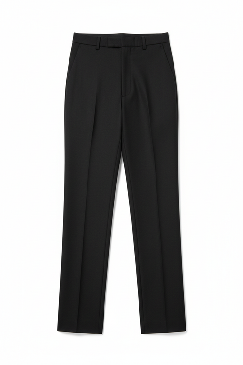 The Carolyn Tailored Trouser — Black