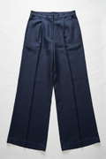 Linen Trouser Navy Front